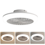 18-tolline lamedate ventilaatorite LED-valgus ja puldiga ventilaator magamistuppa, k&ouml;&ouml;ki ja s&ouml;&ouml;gituppa