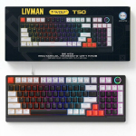 RGB-valgustuse ja mehaaniliste l&uuml;lititega klaviatuur T50