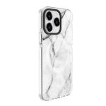 Evelatus PC+TPU &uuml;mbris MagSafe-ga Apple iPhone 15 Pro jaoks Marmorvalge
