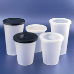 Topsid, 25 tk, 500 ml puodelis + skaidrus dangtelis