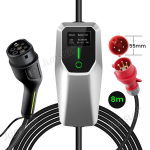 2 t&uuml;&uuml;pi Ev Mobile Wallbox Elektriautode laadija - Junsun 11 kW 16A 3 faasi 8m Sobib k&otilde;ikidele elektriautodele (hoidmiskotiga)