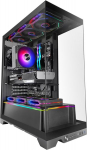 Korpus Arvutikorpus - Mars Gaming MCPRISMA Midi Tower, RGB, Karastatud klaas, Must