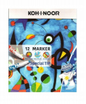Koh-i-noor taskulampide komplekt 12 v&auml;rvi 992-12 dollarit