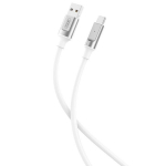 Usb-c 6a 1m silikoonist kiirlaadimiskaabel