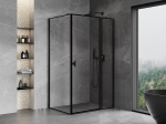 Mexen Mist T du&scaron;inurk, parempoolne, 110 x 70 cm, must raam, must - 8A4T-110-070-70-70-P