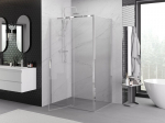Mexen Exo kaldav du&scaron;inurk 120 x 90 cm, l&auml;bipaistev, kroom - 819-120-090-01-00