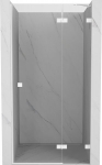Mexen Lunar parema avanev du&scaron;iuks 125 cm, l&auml;bipaistev, valge - 834-125-000-20-00-P