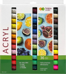 Akr&uuml;&uuml;lv&auml;rvid Happy Color, komplektis 36 v&auml;rvi, 12 ml