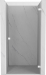 Mexen Lunar-B du&scaron;iuks uksed, parempoolne, 65 cm, l&auml;bipaistev, valge - 832-065-000-20-00-P
