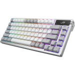 Asus Rog Azoth klaviatuur, juhtmevaba, mehaaniline, Us, valge