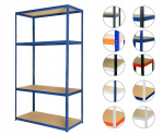 Metallist riiul Helios Hnn 213x180x45, 4 riiulit, 275kg/riiul
