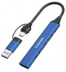 Canyon Ds-02 Usb-jaotur 4-&uuml;hes Usb-a/c sinine