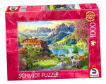 Schmidt Spiele pusle 1000 t&uuml;kki: Puhkus Dolomiitides