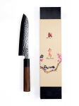 Jaapani Santoku nuga Aka Tori, damaskusteras 7&rdquo; &ndash; Tokyo Hammer