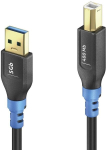 Purelink Flexinstall Usb 2.0 A-b 3 m kaabel, 480 Mbps, 2a/5v/10w