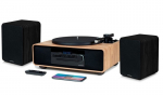 Gramofon Bluetooth-k&otilde;laritega, FM-raadioga, esitab CD/MP3 Thomson MIC300TT/600DUO