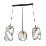 Rippvalgusti VANDER 3 BL GOLD - Emibig