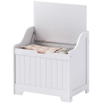 Puidust kirst, 61L maht, 60x38x56 cm, valge, 1 tk
