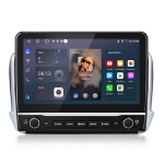 android 10.1 tolli auto navigatsioonis&uuml;steemi raadio junsun peugeot 208/2008 2012-2018 gps navi wifi bt fm carplay swc