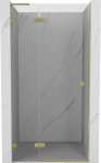 Mexen Lunar L du&scaron;iuks eest vasak 115 cm, l&auml;bipaistev, kuldne harjatud - 834L-115-000-55-00-L