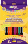 Jumbo kolmnurksed v&auml;rvipliiatsid 12 tk.