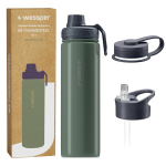 Wessper B3 THERMOSTEEL Luminous Olive termopudel 700ml