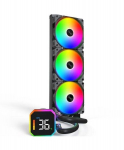 Montech CPU Jahuti HYPERFLOW DIGITAL 360 (B), 3 ventilaatorit, 120mm, 129.5m&sup3;/h, 96.27mmH2O, FDB, 6 aastat
