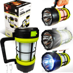 Lamp Torch Powerbank 3in1, Tourist Solar Camping, USB