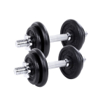 Raskuskomplekt SYL20T 2x20 kg, must