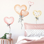 Laste seinakleebis kleebis &Otilde;hupalli s&uuml;damed