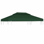 vidaXL varikatuse asenduskate 310 g / m&sup2;, roheline, 3 x 4 m