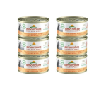Almo Nature HFC Natural, kassidele, tuunikala krevettidega, 6x70 g