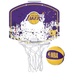 Wilson NBA Team Los Angeles Lakers Mini Hoop, unisex basketball backboards, Lilla