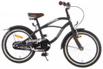 Poiste jalgratas Volare Black Cruiser 18'' 27 cm, matt must