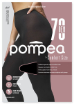 Naiste sukkp&uuml;ksid Pompea Comfort Size Nero, 70 DEN