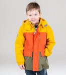 Lenne laste parka 45g Harry 23223*457, oranž/kollane