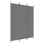 vidaXL 3 paneeliga ruumijagaja, antratsiithall, 150 x 200 cm, kangas