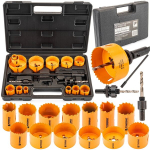 Aukusaagide komplekt metallile ja puidule 17 tk Powermat