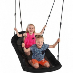 Kiik-toonekure pesa, kuni 150 kg WOOPIE Grandoh, must