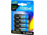XTREME rechargeable battery 4xAA/R6 2800mAh Ni-MH - blister