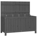vidaXL aia hoiukast, hall, 121 x 55 x 64 cm, m&auml;nnipuit