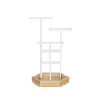 Ehete hoidja Songmics JJS03NW, valge