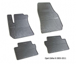 Kummimatid Opel Zafira B 2005-2012 /4pc, 0693