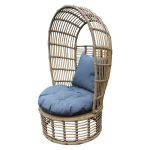 V&auml;litugitool Patio Emmanuel, pruun/hall