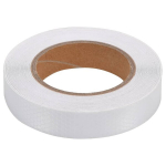 vidaXL helkurteip, valge, 2,5 cm x 20 m, PVC