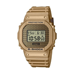 Casio G-SHOCK ORIGINAL DWE-5600HG-1ER CARBON CORE GUARD GOLD CHAIN