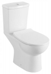 Kompaktne WC-pott Soft Close istmega, tagant loputusega, loputusmehhanism KAIRO