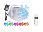 Komplekt Light4Me Bubble LED t&otilde;hus mullimasin + beamZ FBL1 mullivedelik 1L