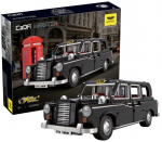 Tellised mudelauto CaDA Levc Londoni takso 32 cm 1871 tk.