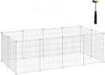 V&auml;ikeloomade puur, 143 x 73 x 46, valge